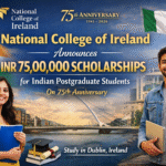 National College of Ireland Scholarship for Indian Students: INR 75,00,000 Announced for Postgraduate Programmes